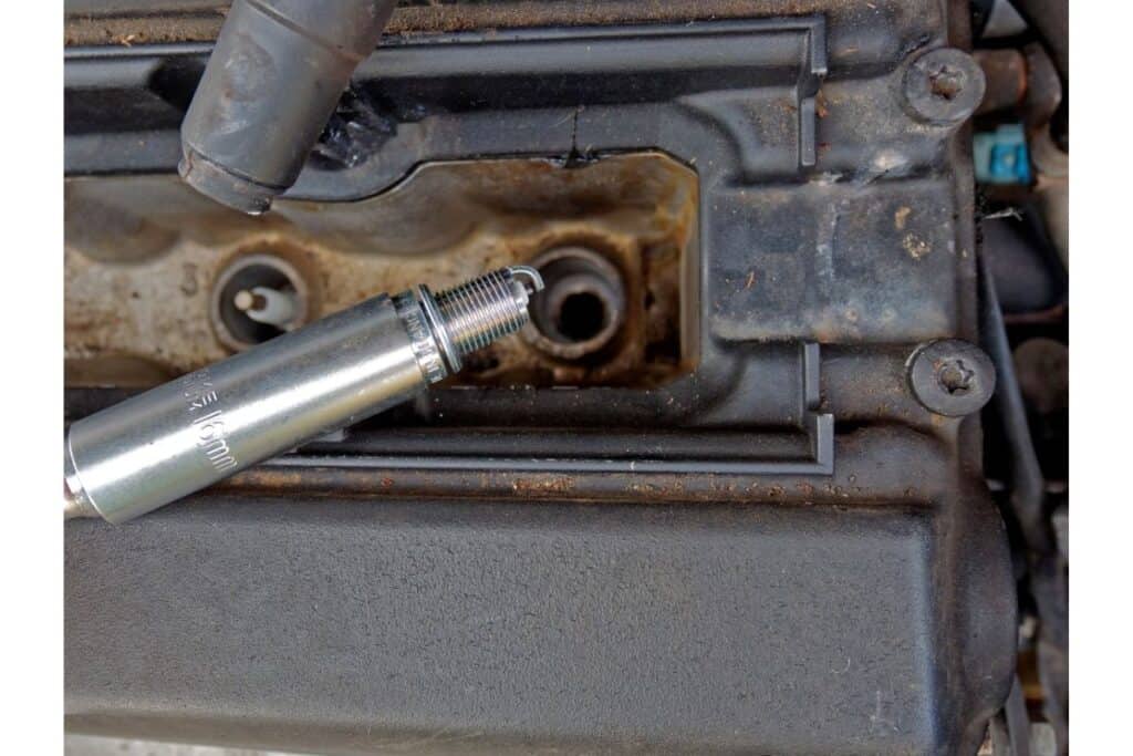 new spark plugs not firing