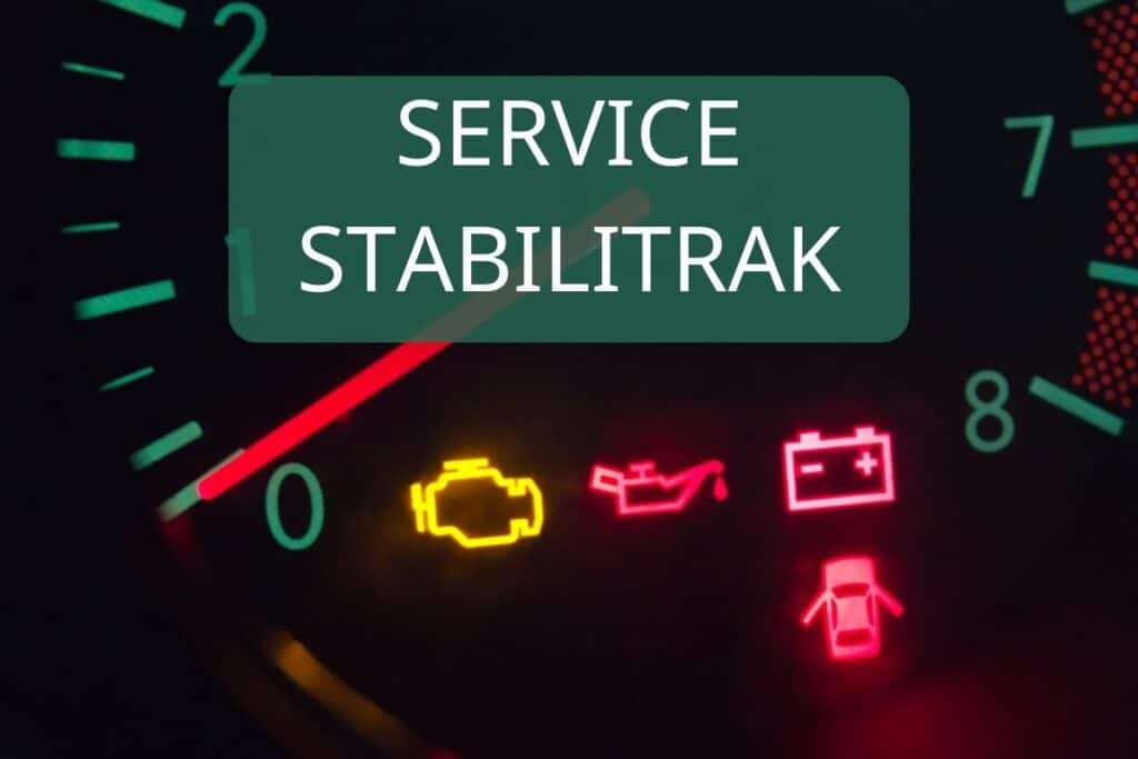 Service StabiliTrak: What It Means & How To Fix It | Vehicle Answers