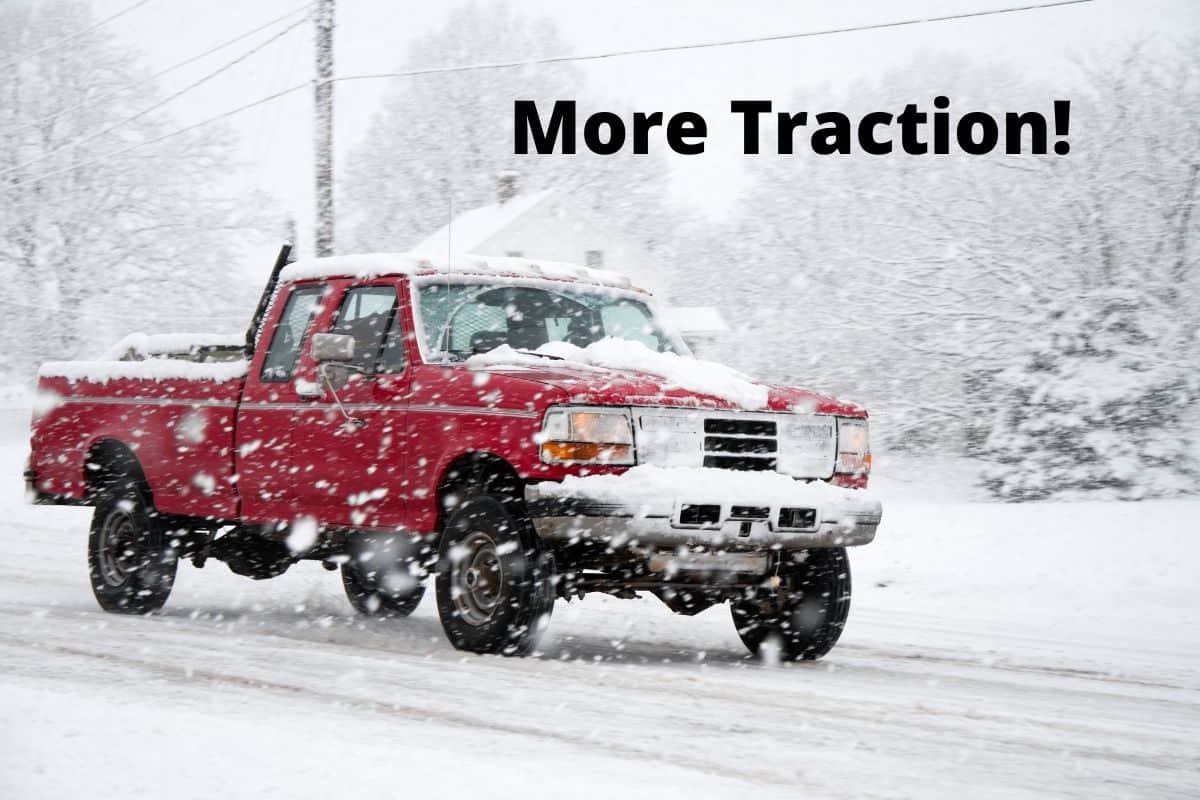 How To Weigh Down A Truck Bed In Winter For Added Traction