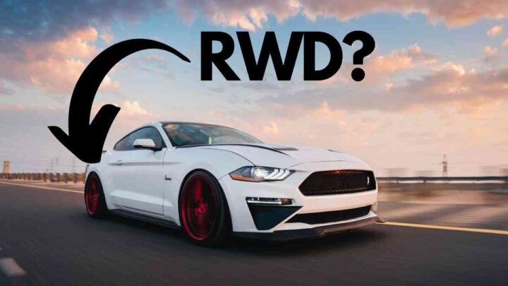 Are Mustangs Rear Wheel Drive (RWD)?