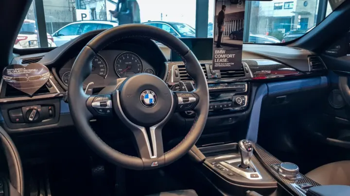 BMW interior