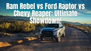 Ram Rebel vs Ford Raptor vs Chevy Reaper Ultimate Showdown