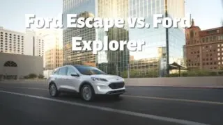 Ford Escape vs. Ford Explorer