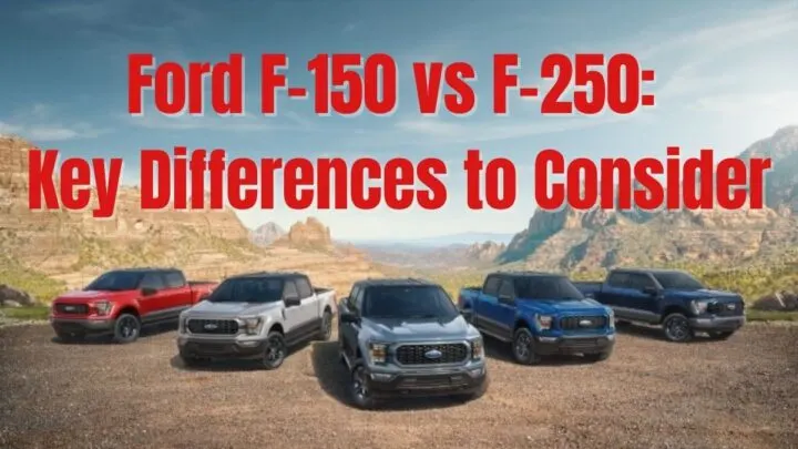 Ford F-150 vs. F-250: Key Differences to Consider