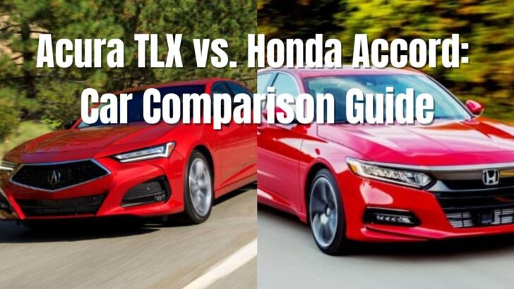 Acura TLX vs. Honda Accord: Car Comparison Guide