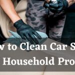 How to Clean Car Seats with Household Products