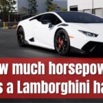 How much horsepower does a Lamborghini have