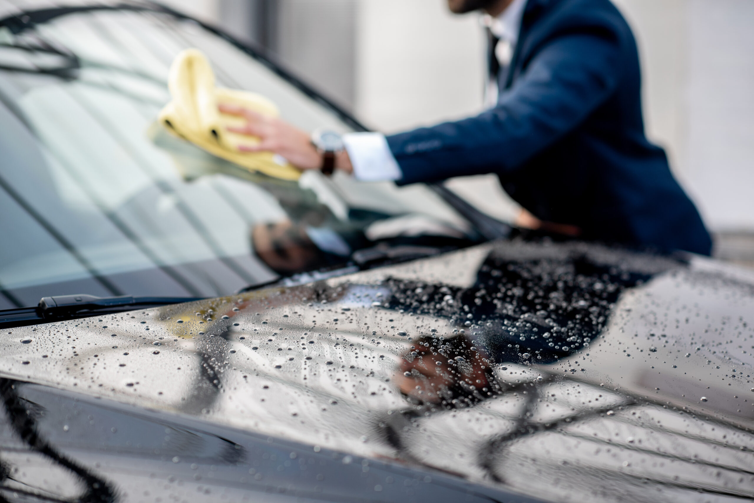 how to remove sticker marks from car windshield