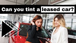 Can You Tint a Leased Car